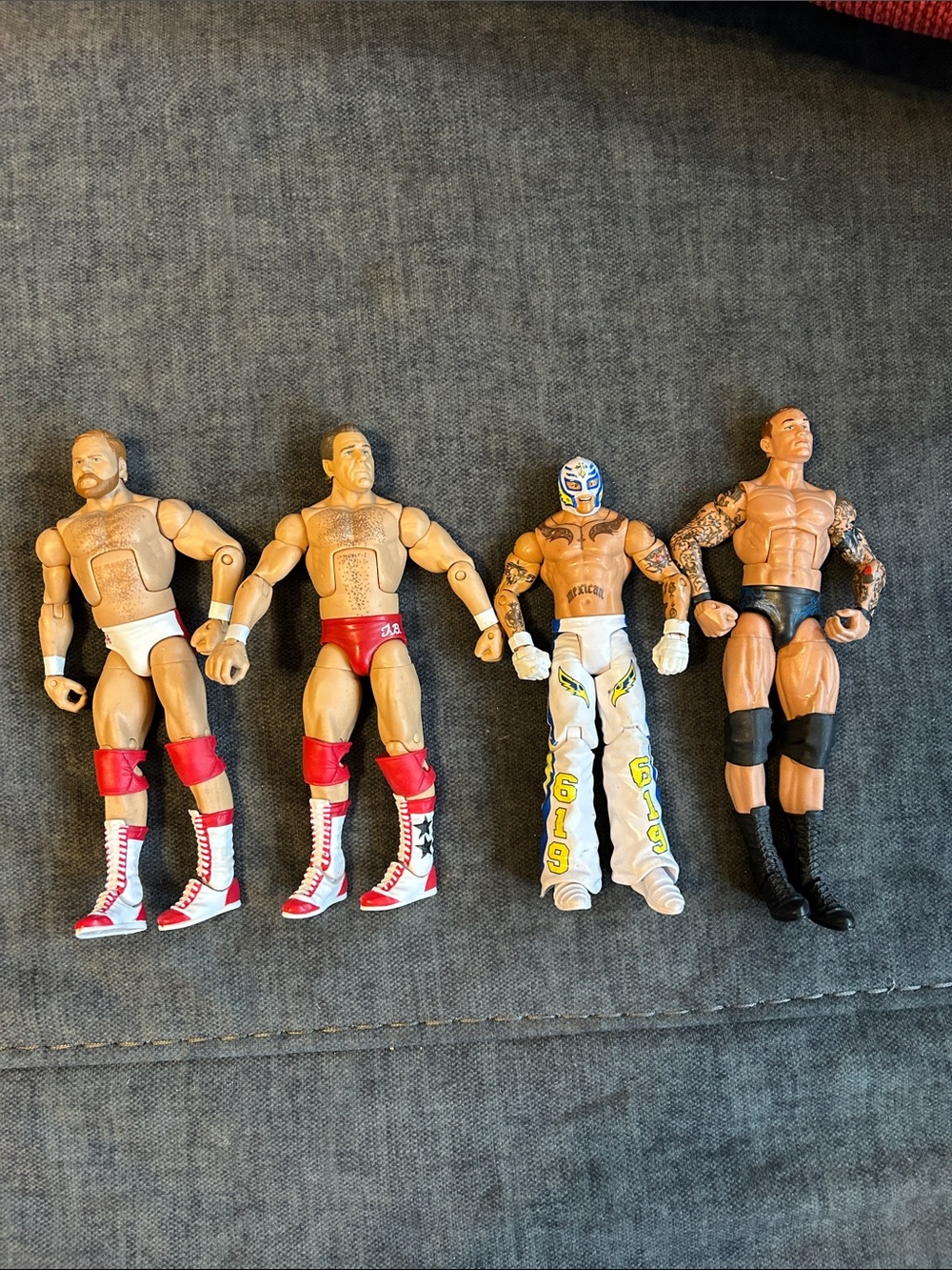 WWE Action Figure Vintage Tag Team Lot – including Randy Orton, Rey Mysterio